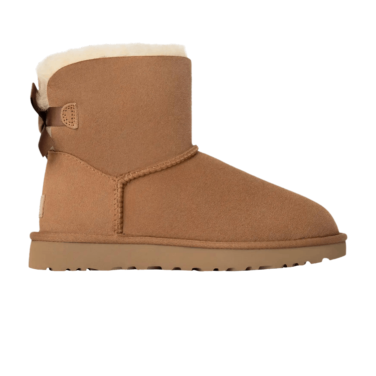 UGG Wmns Mini Bailey Bow 2 'Chestnut' — Chestnut