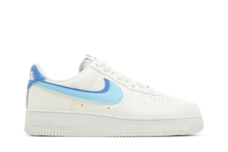 Nike Air Force 1 '07 LV8 '82 - Blue Chill' — Sail/Medium Blue/Black/Blue Chill (2)