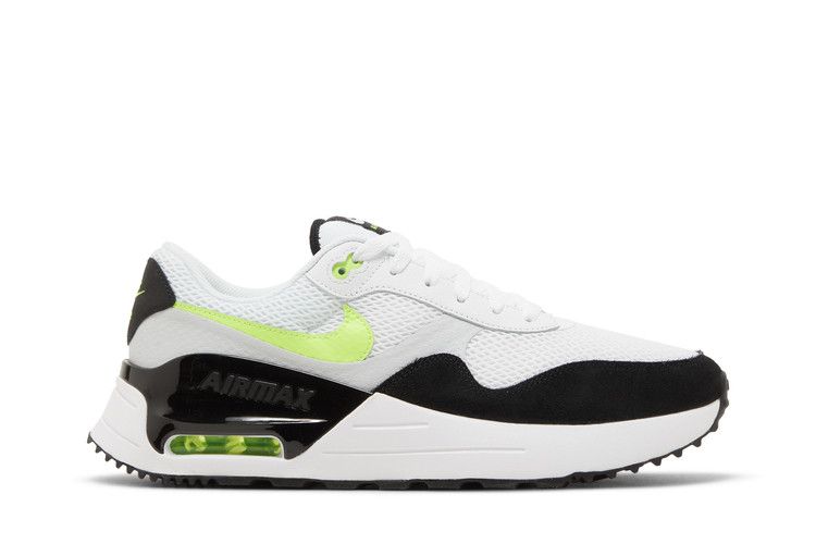 Nike Air Max SYSTM 'White Volt' — White/Volt/Pure Platinum/Black