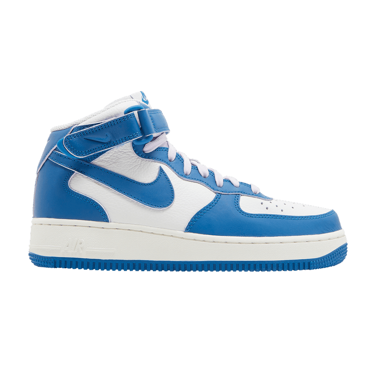 Nike Wmns Air Force 1 '07 Mid 'Military Blue Doll' — White/Military Blue/Sail/Doll