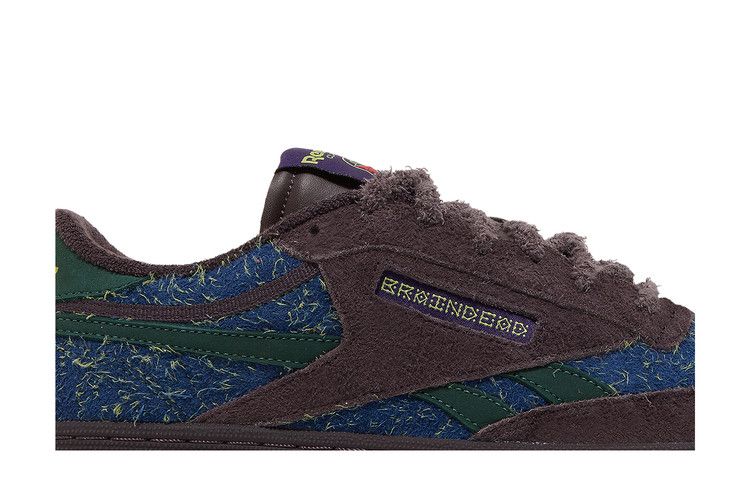 Brain Dead x Reebok Club C Revenge 'Purple Abyss Batik Blue' — Purple Abyss/Dark Forest F17-R/Batik Blue