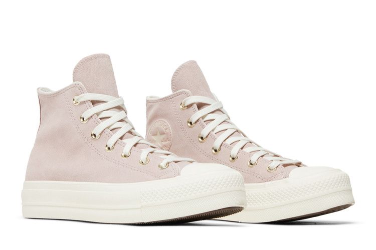 Converse Wmns Chuck Taylor All Star Lift Platform High 'Stone Mauve' — Stone Mauve/Egret/Egret