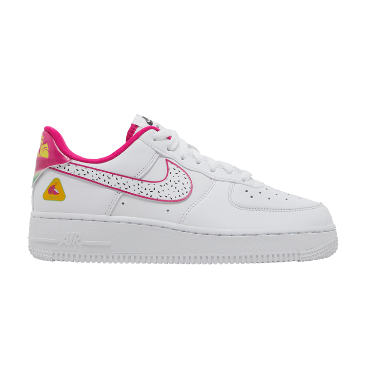 Nike Wmns Air Force 1 '07 LX 'Dragon Fruit' — White/Pink Prime/White