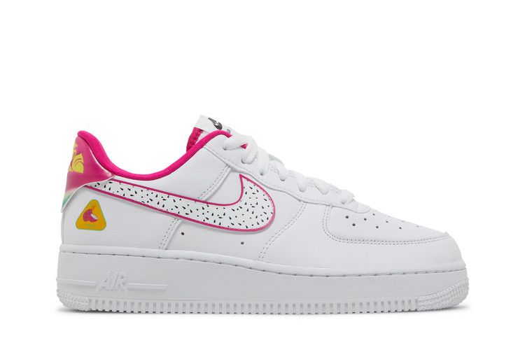 Nike Wmns Air Force 1 '07 LX 'Dragon Fruit' — White/Pink Prime/White (2)