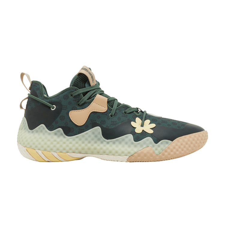 adidas Harden Vol. 6 'Green Oxide Monogram' — Green Oxide/Almost Yellow/Linen Green
