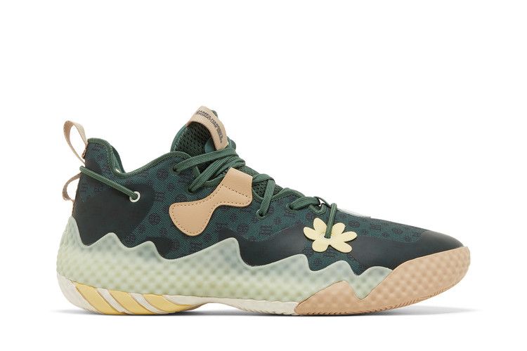 adidas Harden Vol. 6 'Green Oxide Monogram' — Green Oxide/Almost Yellow/Linen Green