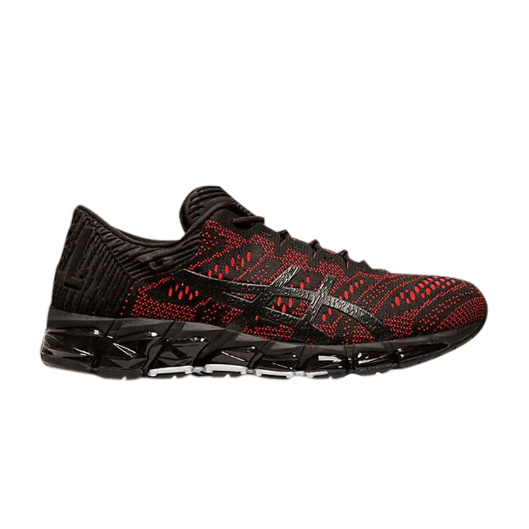 Asics Gel Quantum 360 5 Jacquard 'Black Classic Red' — Black/Classic Red