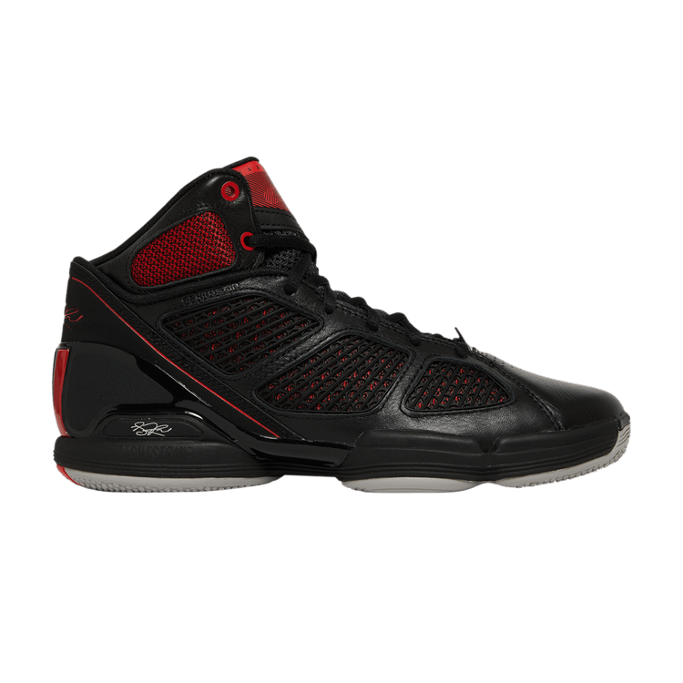 adidas Adizero Rose 1.5 Restomod 'Black Vivid Red' — Core Black/Vivid Red/Light Granite