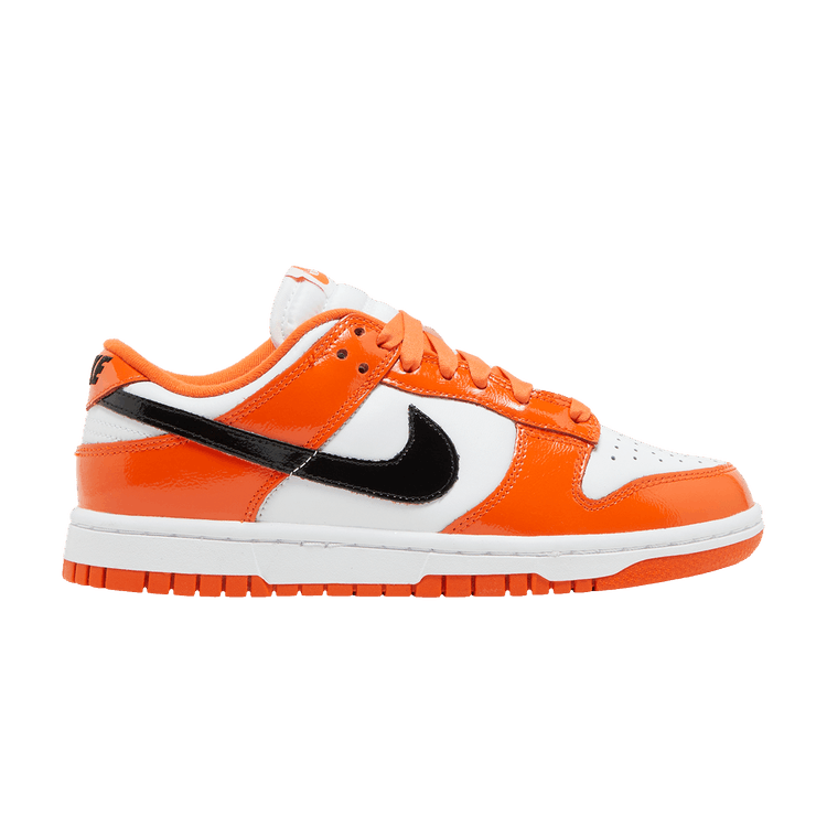 Nike Wmns Dunk Low 'Halloween - Patent' — Brilliant Orange/Black/White