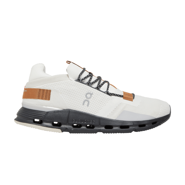 ON Cloudnova 'White Pecan' — White/Pecan
