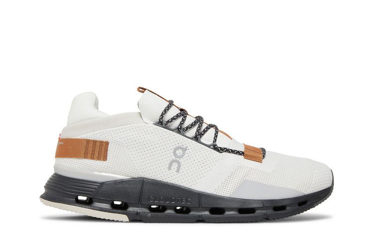ON Cloudnova 'White Pecan' — White/Pecan