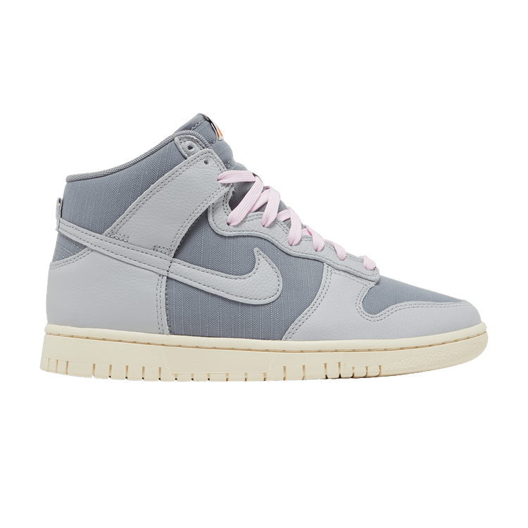 Nike Dunk High Vintage 'Certified Fresh - Particle Grey' — Light Smoke Grey/Grey Fog/Sail/Pink Foam
