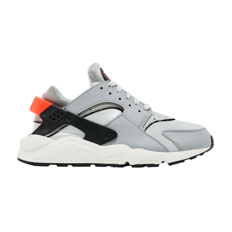 Nike Air Huarache 'Grey Fog Team Orange' — Grey Fog/Sail/Light Smoke Grey/Team Orange