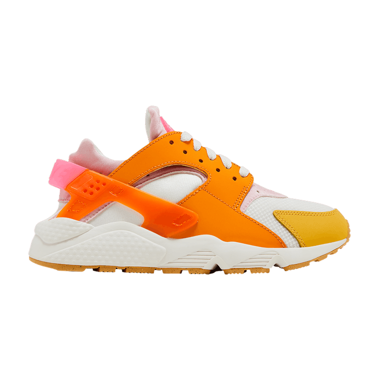 Nike Women's Air Huarache 'Solar Flare Soft Pink' — Summit White/Solar Flare/Medium Soft Pink/Hyper Pink