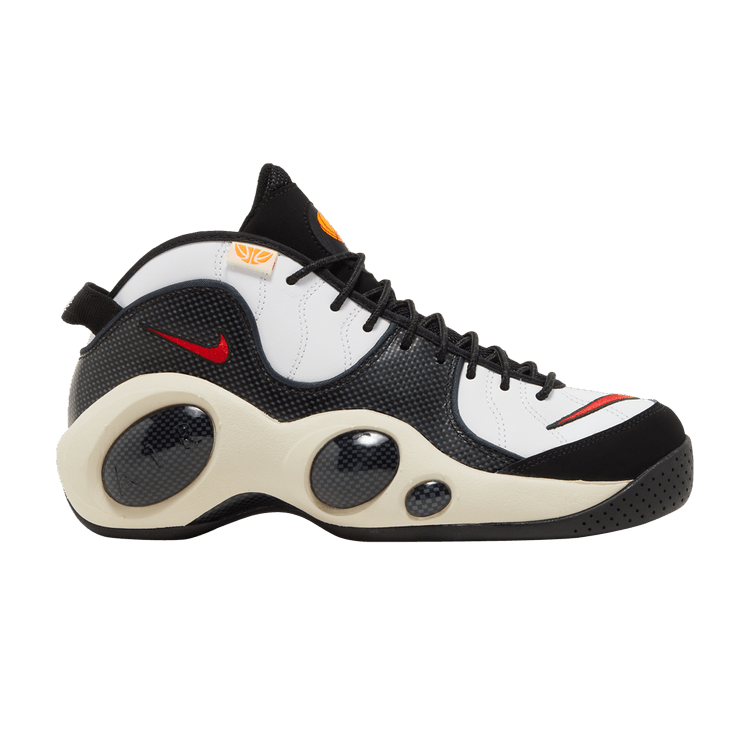 Nike Air Zoom Flight 95 'Hoops' — White/University Red/Total Orange/Coconut Milk/Black/Dark Smoke Grey