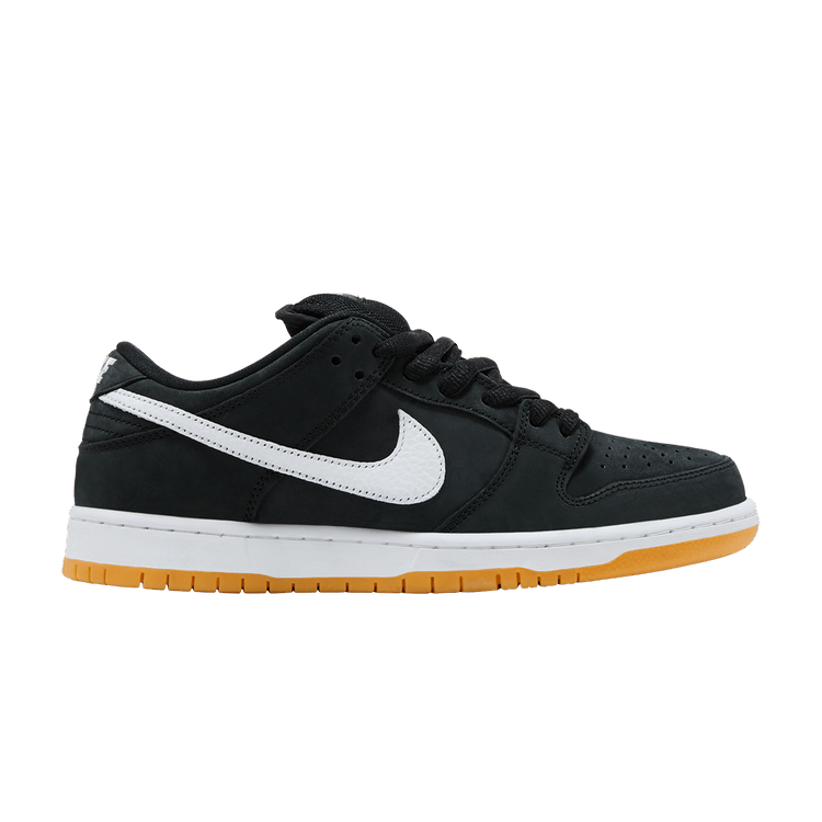Nike Dunk Low SB 'Black Gum' — Black/White/Black/Gum Light Brown