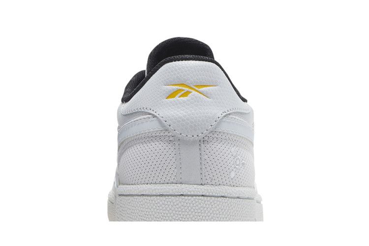 Jurassic World x Reebok Club C Revenge 'Biosyn Genetics' — Spirit White/Silver Metallic/Track Gold