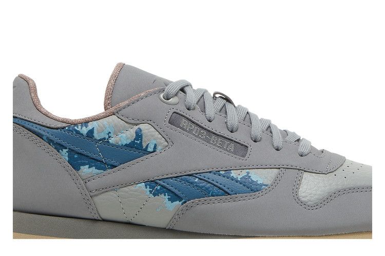 Jurassic World x Reebok Classic Leather Ripple 'Blue and Beta' — Pure Grey/Flat Grey/Brave Blue
