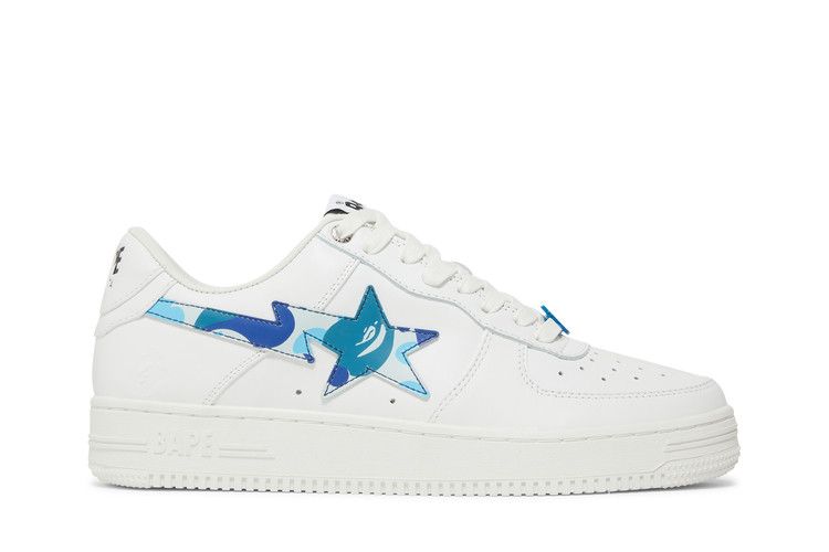 Bapesta 'ABC Camo - Blue' 2022 — White/Blue