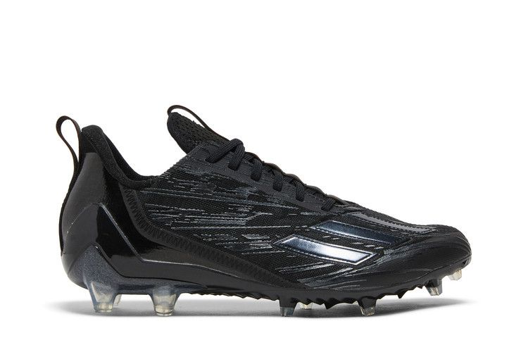 adidas Adizero Cleat 'Triple Black' — Core Black/Core Black/Core Black
