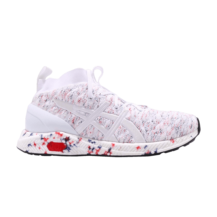 Asics Wmns Hyper Gel Kan — White/Fiery Red