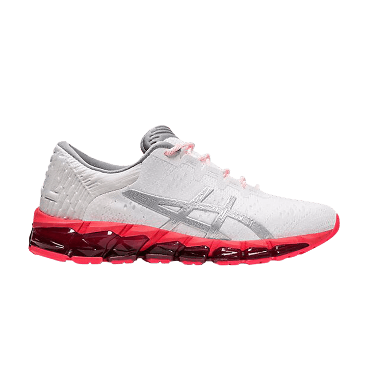 Asics Wmns Gel Quantum 360 5 Jacquard 'White Red' — White/Silver