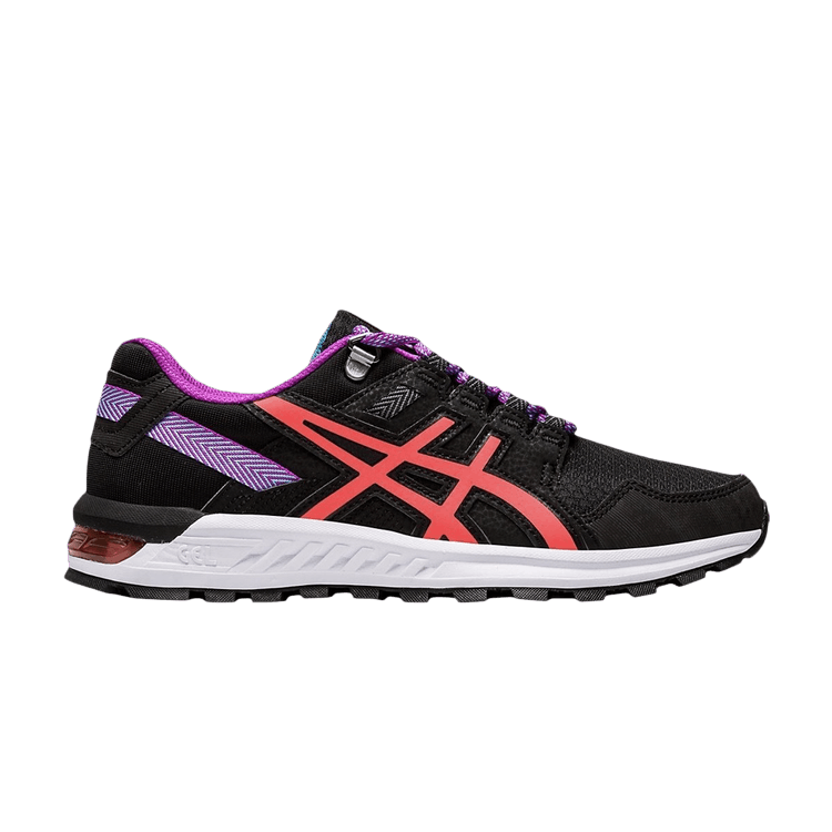 Asics Wmns Gel Citrek 'Black Flash Coral' — Black/Flash Coral