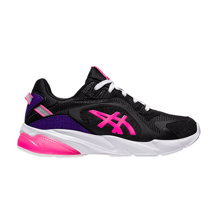 Asics Wmns Gel Miqrum 'Black Hot Pink' — Black/Hot Pink
