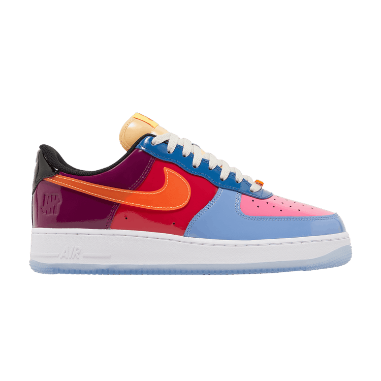 Undefeated x Nike Air Force 1 Low 'Total Orange' — Polar/Total Orange/Multi-Color