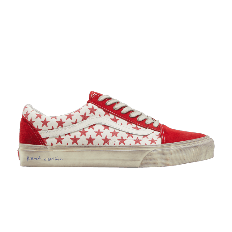 Bianca Chandôn x Vans Old Skool VLT LX 'Stressed Red' — Stressed Red/White