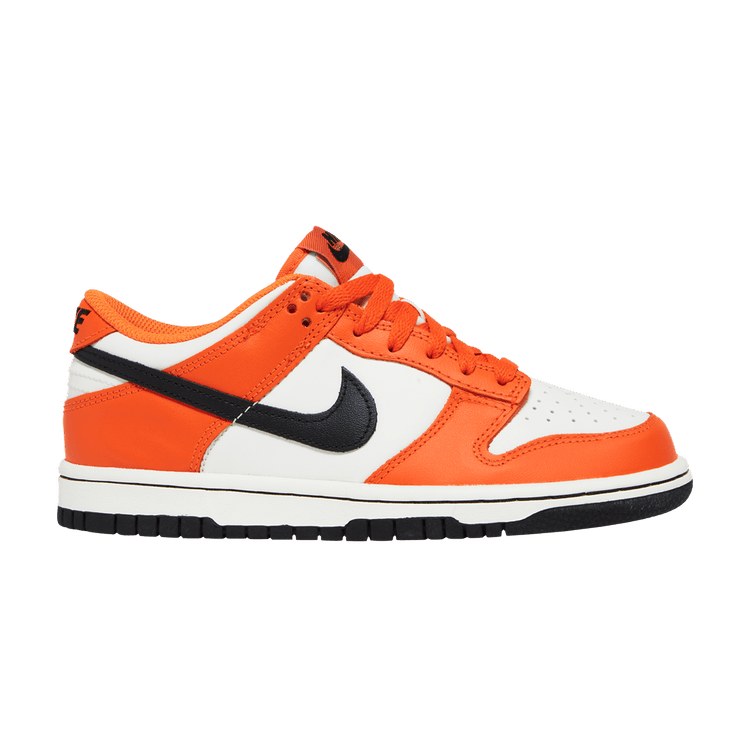 Nike Dunk Low GS 'Halloween' 2022 — Phantom/Black/Safety Orange