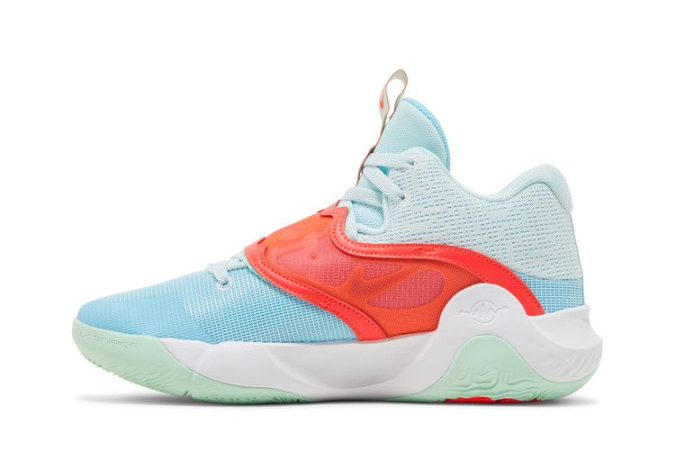 Nike KD Trey 5 X EP 'Blue Chill Bright Crimson Mint' — Blue Chill/Glacier Blue/Bright Crimson/Mint Foam (4)