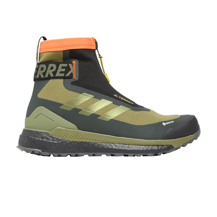 adidas Terrex Free Hiker Cold.RDY 'Focus Olive Impact Orange' — Focus Olive/Pulse Olive/Impact Orange