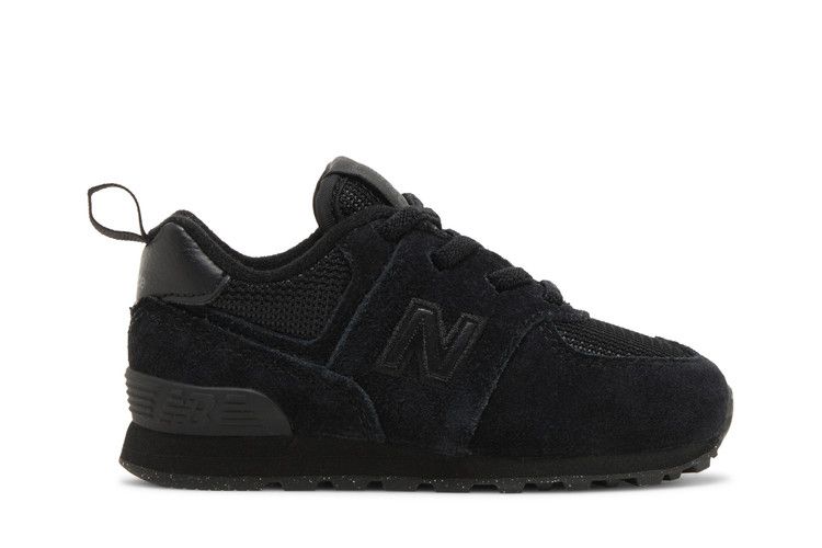 New Balance 574 Bungee Toddler Wide 'Core Pack - Black' — Black
