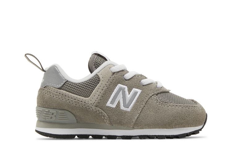 New Balance 574 Bungee Toddler Wide 'Core Pack - Grey' — Grey/White