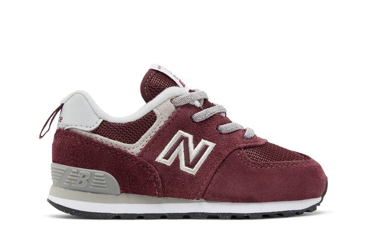 New Balance 574 Bungee Toddler 'Core Pack - Burgundy' — Burgundy/White