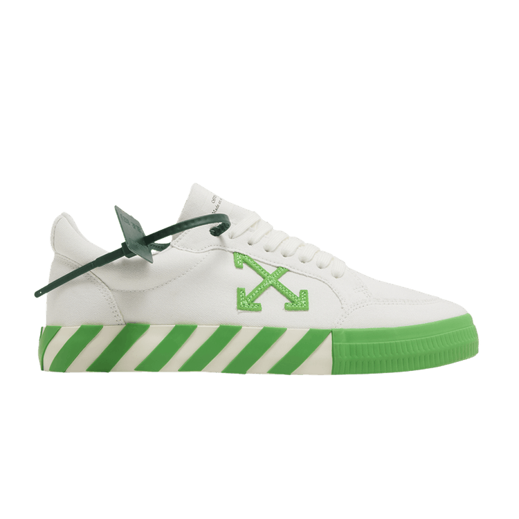 Off-White Vulc Sneaker 'White Fluo Green' — White/Fluo Green