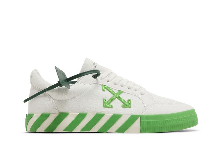 Off-White Vulc Sneaker 'White Fluo Green' — White/Fluo Green