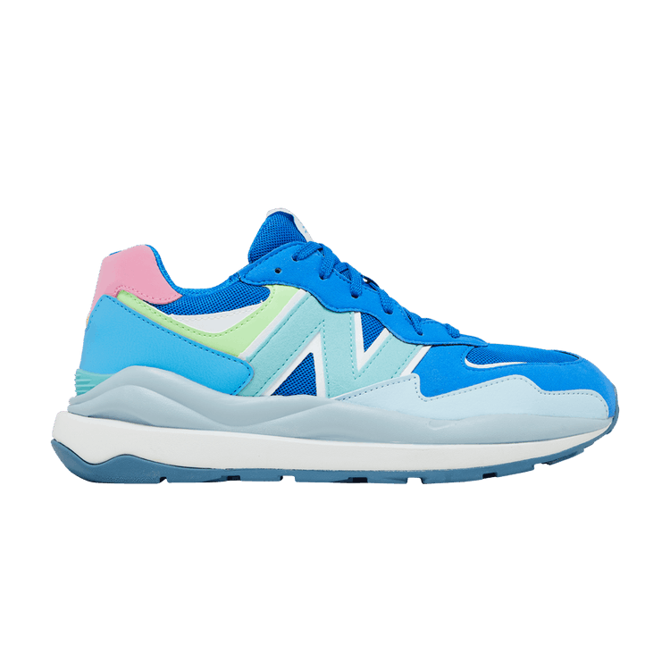 New Balance 57/40 Big Kid Wide 'Blue Surf' — Blue/Surf