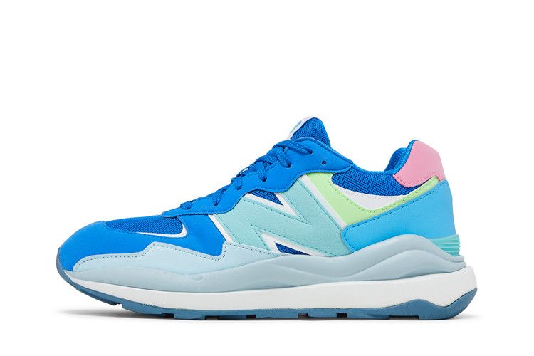New Balance 57/40 Big Kid Wide 'Blue Surf' — Blue/Surf