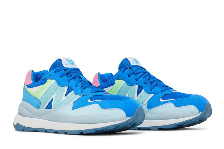 New Balance 57/40 Big Kid Wide 'Blue Surf' — Blue/Surf