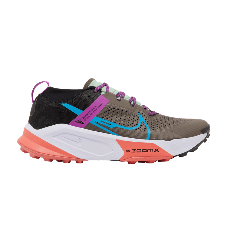 Nike ZoomX Zegama 'Ironstone Vivid Purple' — Ironstone/Black/Vivid Purple/Laser Blue