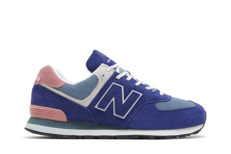 New Balance 574 'Navy Natural Pink' — Navy/Natural Pink