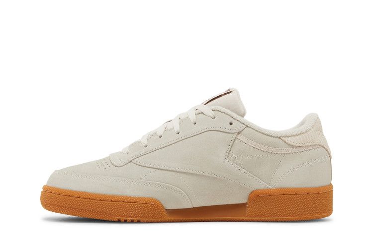 Reebok Club C 85 'Stucco Gum' — Stucco/Brush Brown/Gum