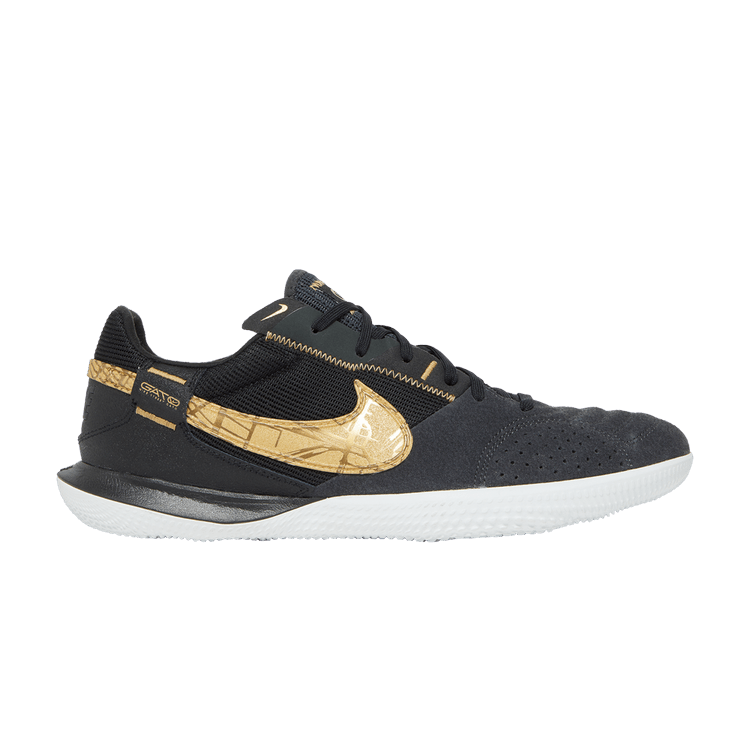 Nike Streetgato 'Dark Grey Metallic Gold' — Dark Grey/Black/Elemental Gold/Metallic Gold