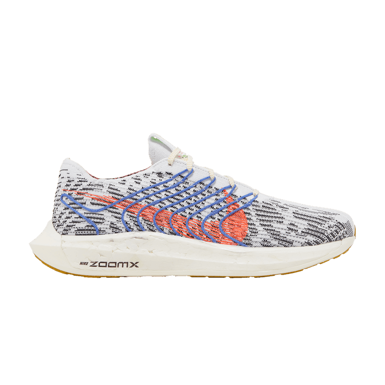 Nike Pegasus Turbo Next Nature 'Pure Platinum Bright Crimson' — Pure Platinum/Black/Medium Blue/Bright Crimson