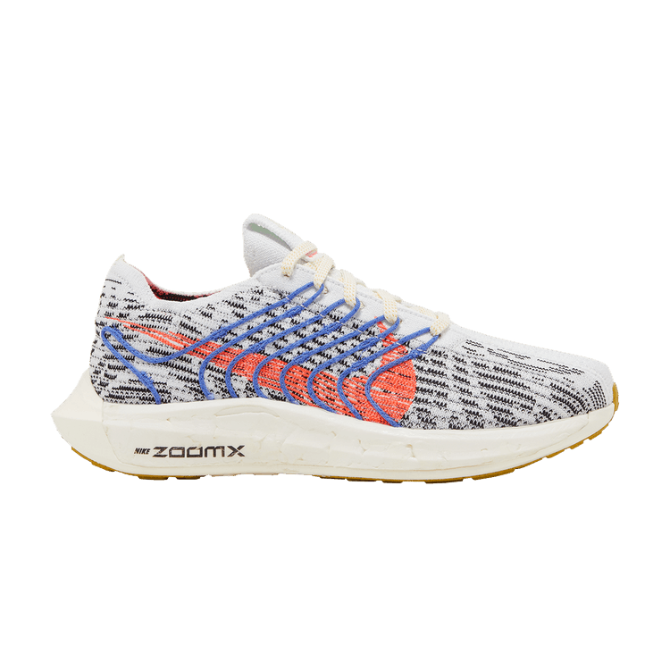 Nike Wmns Pegasus Turbo Next Nature 'Pure Platinum Bright Crimson' — Pure Platinum/Black/Medium Blue/Bright Crimson
