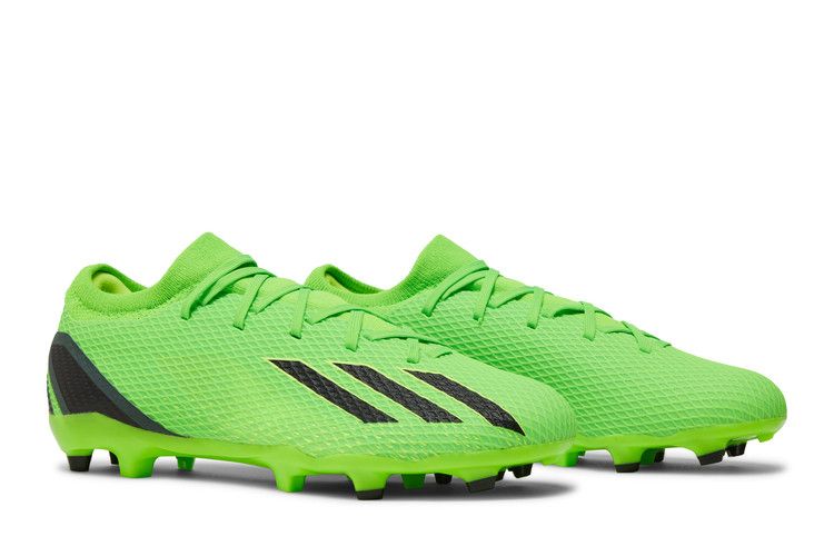 Adidas X Speedportal.3 FG 'Game Data Pack' — Solar Green/Core Black/Solar Yellow