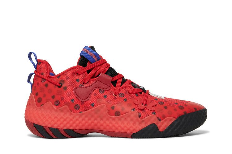 adidas Harden Vol. 6 'Vivid Red Monogram' — Vivid Red/Core Black/Team Victory Red