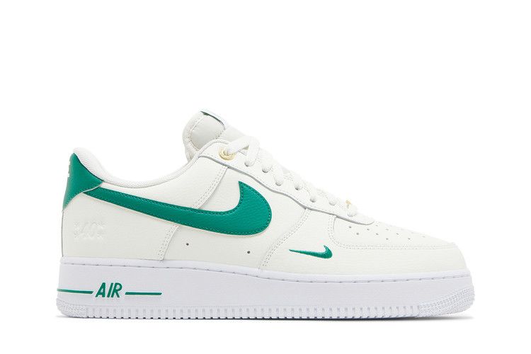 Nike Air Force 1 '07 LV8 '40th Anniversary - Sail Malachite' — Sail/Malachite/White/Metallic Gold (2)